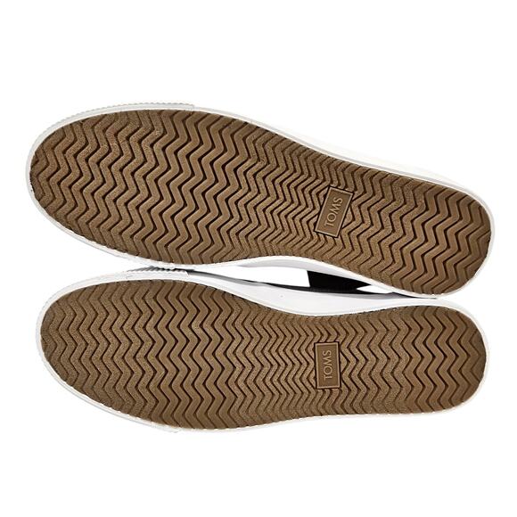 Toms Carlo Drizzle Grey Canvas Ortholite Comfort Sneakers Men's Size 10.5 NWB - Picture 5 of 7